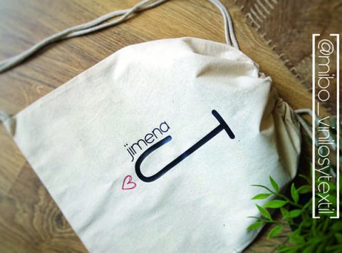 mochila tela personalizada