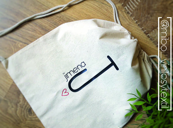 mochila tela personalizada
