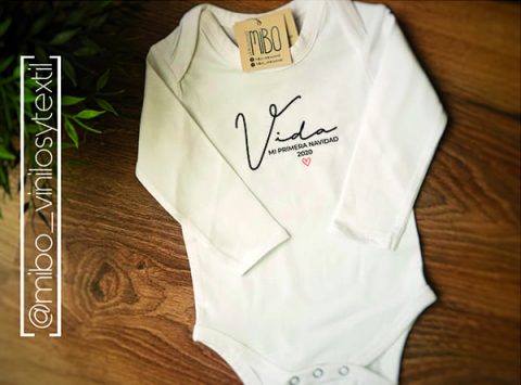 body nombre personalizado primera navidad