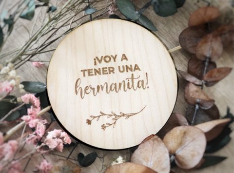 placa voy a tener una hermanita