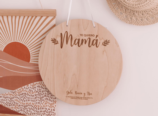 placa en madera regalo para mama dia de la madre 2022 regalo original