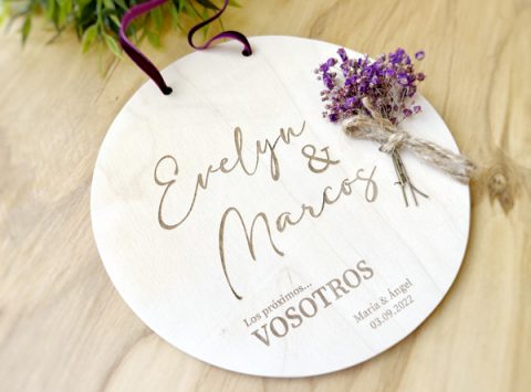 sois los siguientes madera personalizada tamaño grande eventos bodas regalo boda mejores amigos los proximos en casarse boda 2023