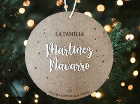 corona navidad personalizada en madera 2023 puerta decoracion navideña navidad bola de madera personalizada