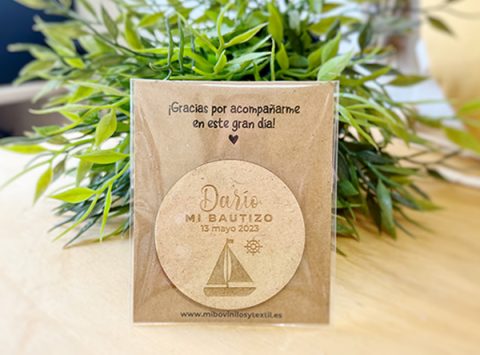 iman de madera personalizado bautizo regalo bautizo detalle bonito iman personalizado iman de madera personalizar imanes