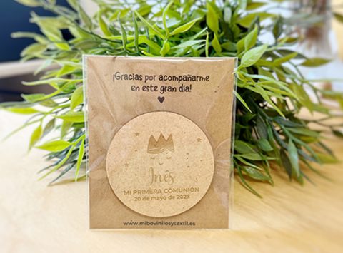 iman de madera personalizado mi primera comunion regalo comunion detalle bonito iman personalizado iman de madera personalizar imanes