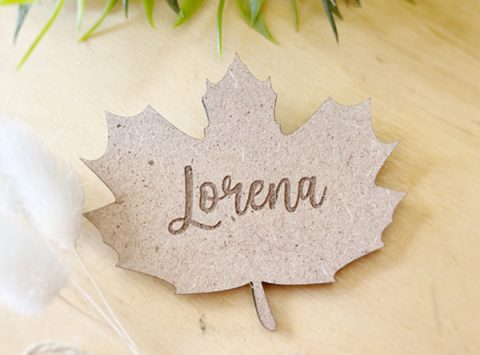 marcasitio en madera con iman personalizado