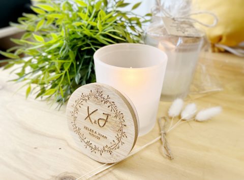 vela personalizada con tapadera en madera detalle boda detalle comunion detalle bautizo detalle util y practico para regalar