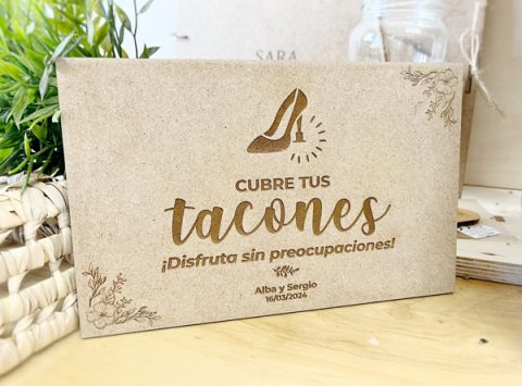 cartel cubre tacones cartel salva tacones