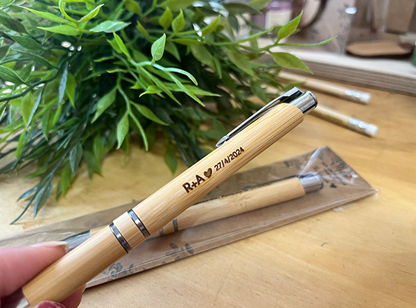 boligrafo personalizado boda