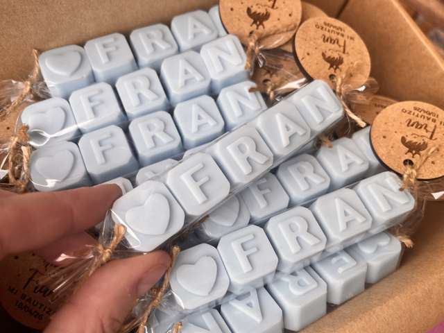 Caramelo Jabón personalizado - nombre - Imagen 7