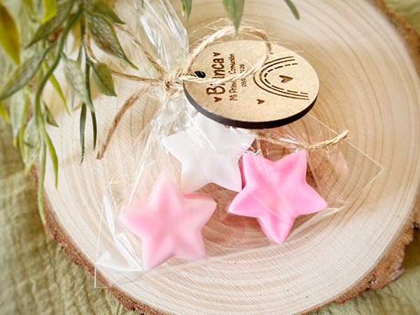 jabon personalizado pack star 3 unidades detalles comunion detalles bautizo detalles boda eventos